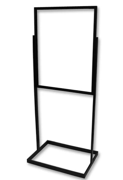 Iron standee frame