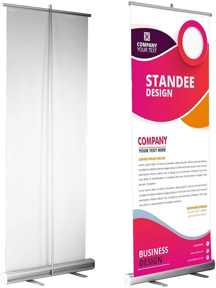 Roll up standee